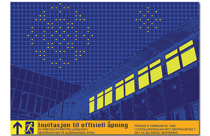 Invitation for opening spring 2004