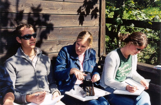 Fredrik, Hilde and Marita