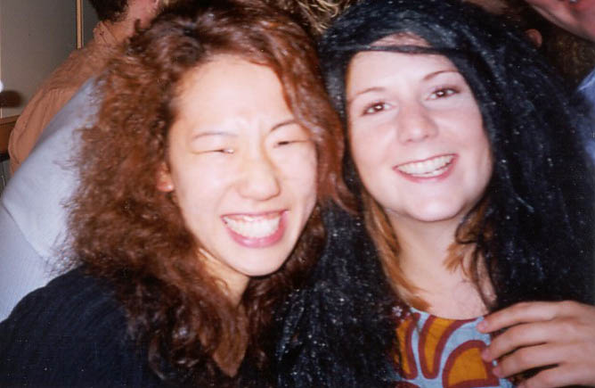 Party: Akiko and Lisa