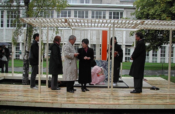 Opening, Tea Ceremony, Japanese ambassador