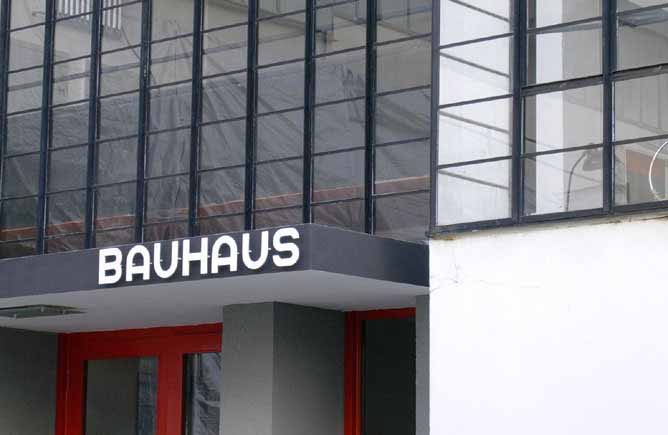 Bauhaus, Dessau, exterior, Walter Gropius