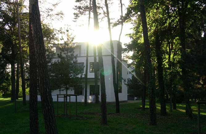 Meisterhauser, Dessau, exterior, Walter Gropius