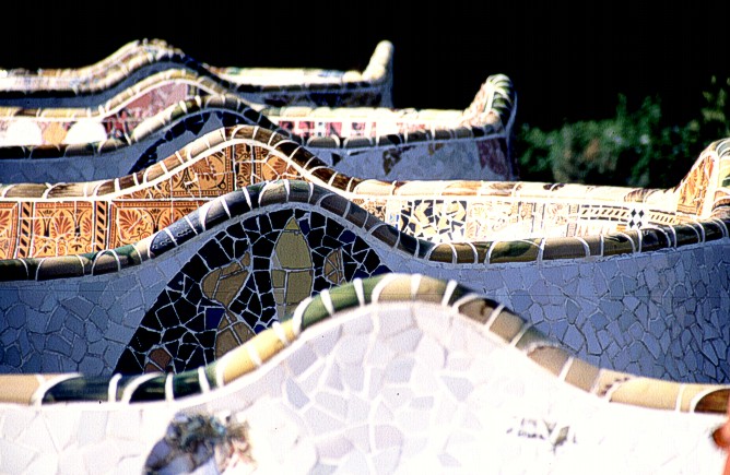 Parc Guell, Antoni Gaudi