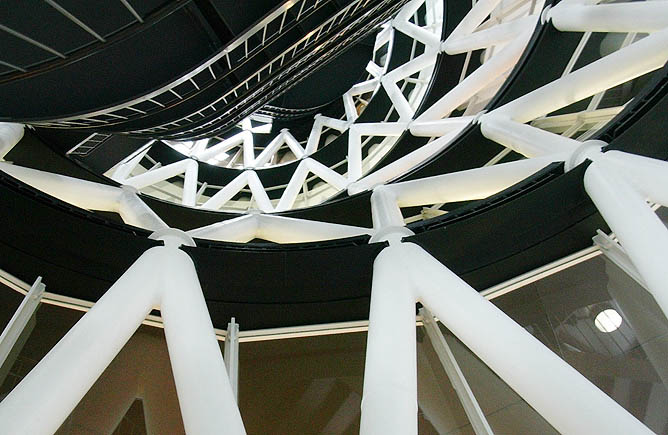 Sendai Mediateque, interior, Toyo Ito