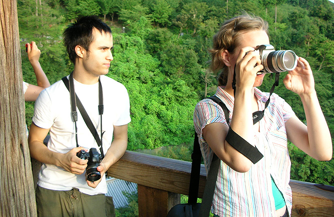 Erik and Hilde, Kiyomizu-dera, Kyoto