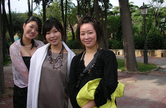 Ryoko, Chiharu and Haruko