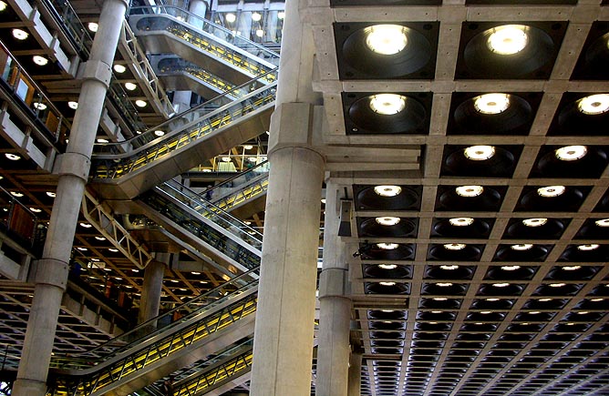 Lloyds Building, Atrium, Richard Rogers