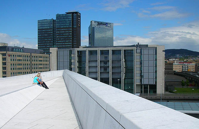 Roofscape, Oslo Opera, Snøhetta