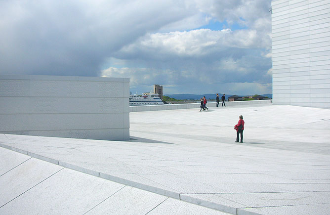 Roofscape, Oslo Opera, Snøhetta