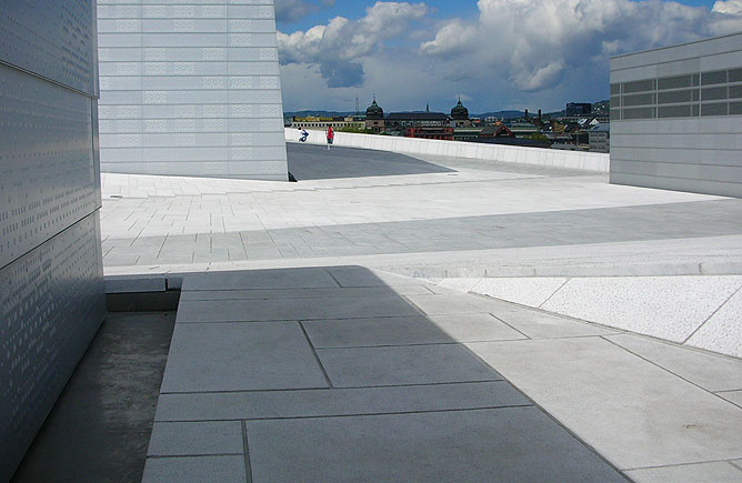 Roofscape, Oslo Opera, Snøhetta