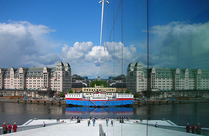 Roofscape, Oslo Opera, Snøhetta