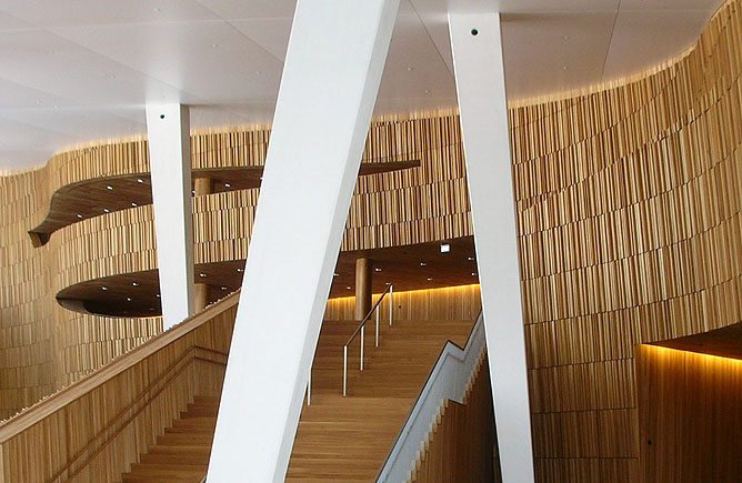 Interior, Oslo Opera, Snøhetta