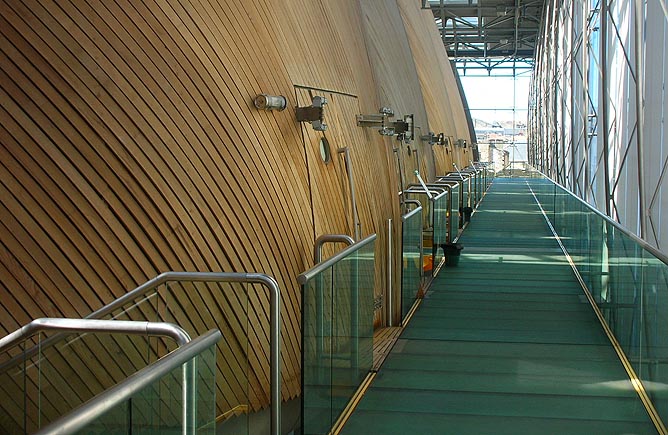 Law Courts Interior, Bordeaux, Richard Rogers