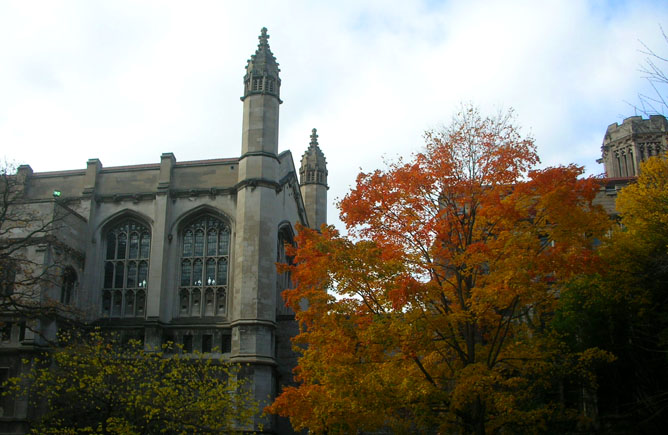 University of Chicago campus