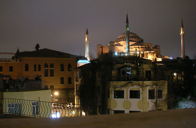 Hagia Sofia Night View