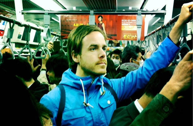 Ivar on Yamanote-sen