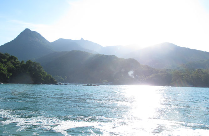 Boat trip, Ilha Grande