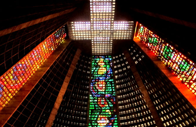 Edgar Fonceca: Catedral Metropolitana de São Sebastião, interior