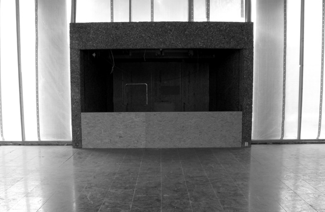 Erling Viksjø: Høyblokka - interior, entrance lobby