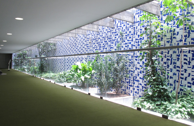 Oscar Niemeyer: Congresso Nacional, interior