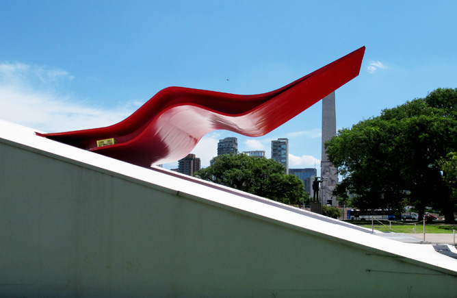 Oscar Niemeyer: Auditório Ibirapuera, Parque Ibirapuera, São Paulo